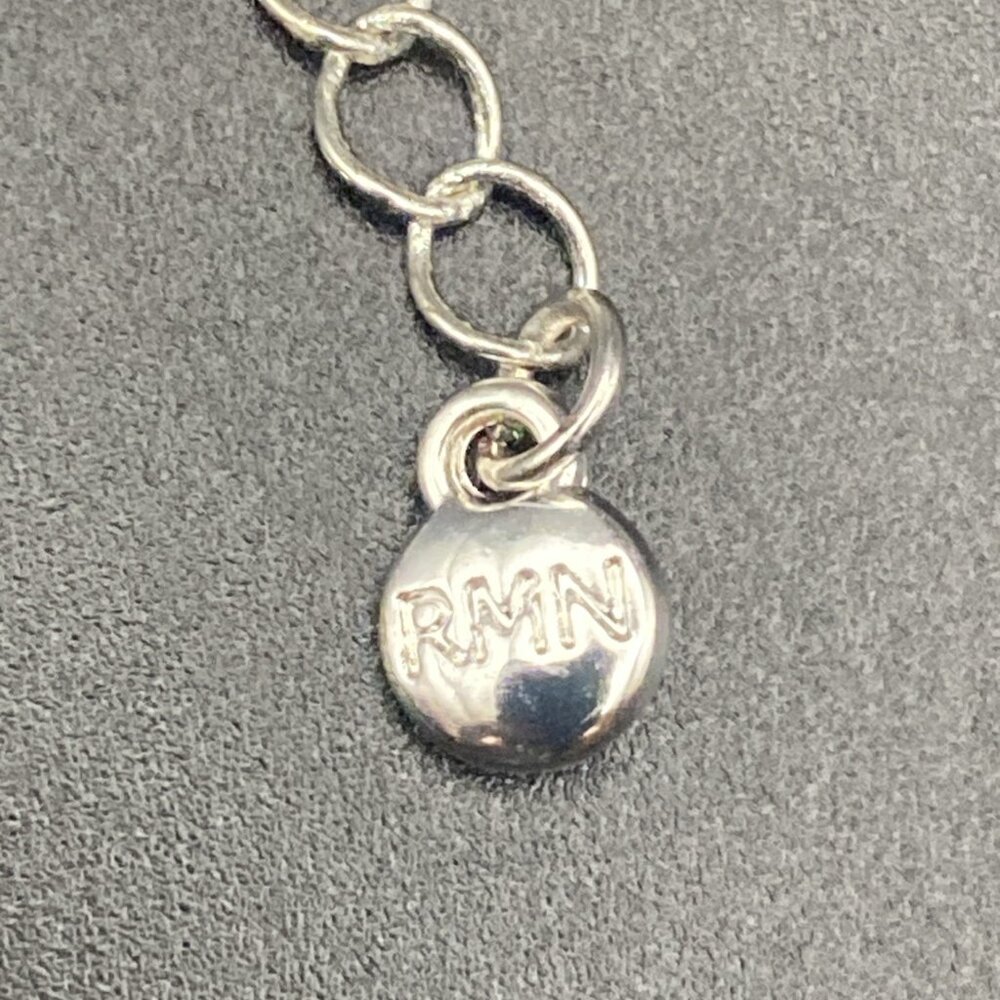 Vtg Roman RMN Necklace Interchangeable 7 Pendant Green Purple Yellow Pink Box - Picture 8 of 13